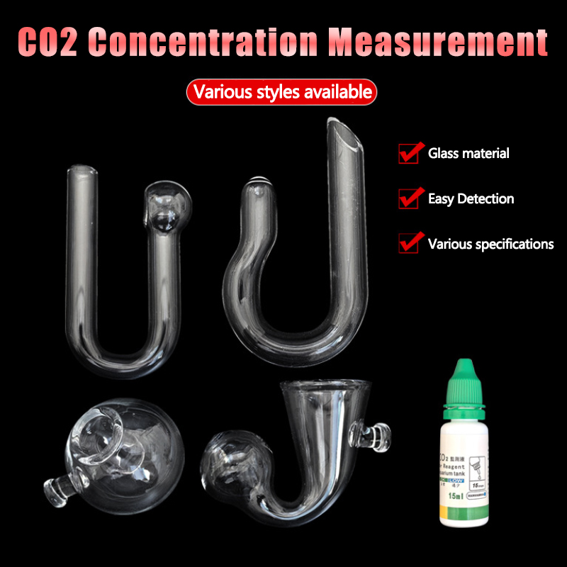 Planted Aquarium Test Kit - เครื่องวัดระดับ CO2 แบบแขวนสำหรับตู้ปลา พร้อมเซ็นเซอร์ตรวจวัด CO2 สำหรับตู้ปลาและตู้ปลูกพืชน้ำ