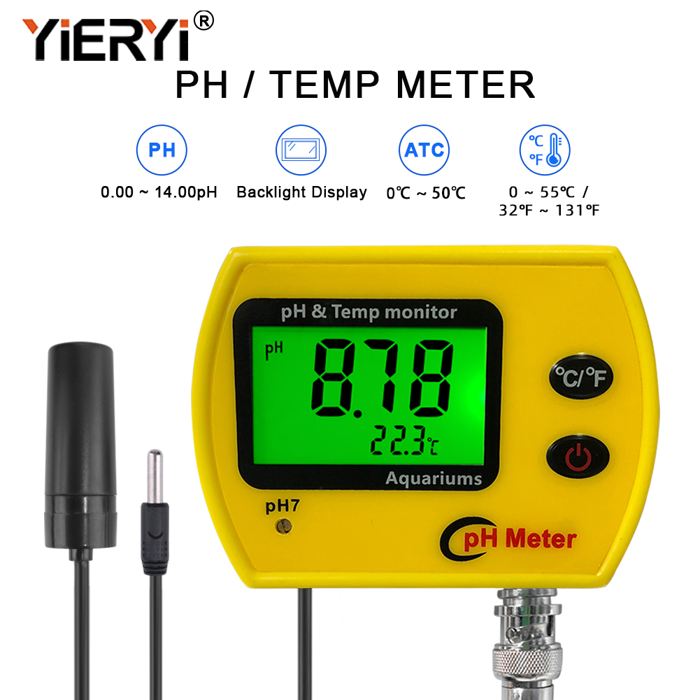 Planted Aquarium Test Kit - Yieryi PH Meter Backlight ออนไลน์ PH-991