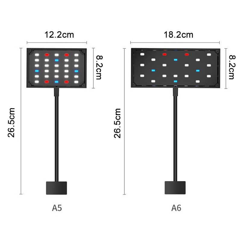 ไฟ LED สำหรับตู้ปลาแบบ USB แสง - Aquarium Plant Growing บทวิจารณ์และราคา