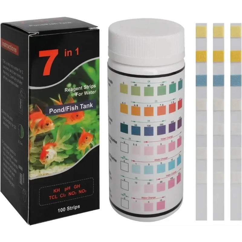 แผ่นทดสอบคุณภาพน้ำในตู้ปลา ชุด - Planted Aquarium Test Kit บทวิจารณ์และราคา