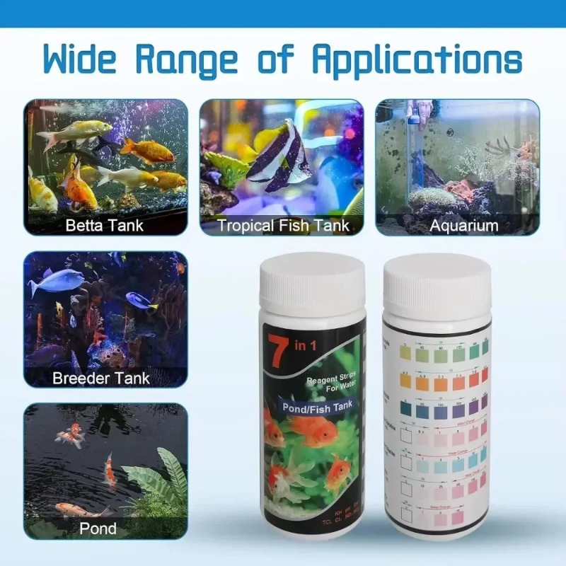 แผ่นทดสอบคุณภาพน้ำในตู้ปลา ชุด - Planted Aquarium Test Kit บทวิจารณ์และราคา