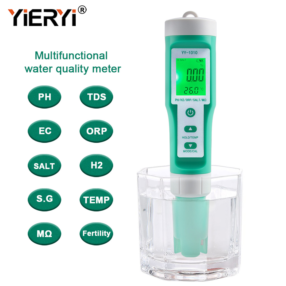 เครื่องวัดคุณภาพน้ำ 10 in 1 วั - Planted Aquarium Test Kit บทวิจารณ์และราคา