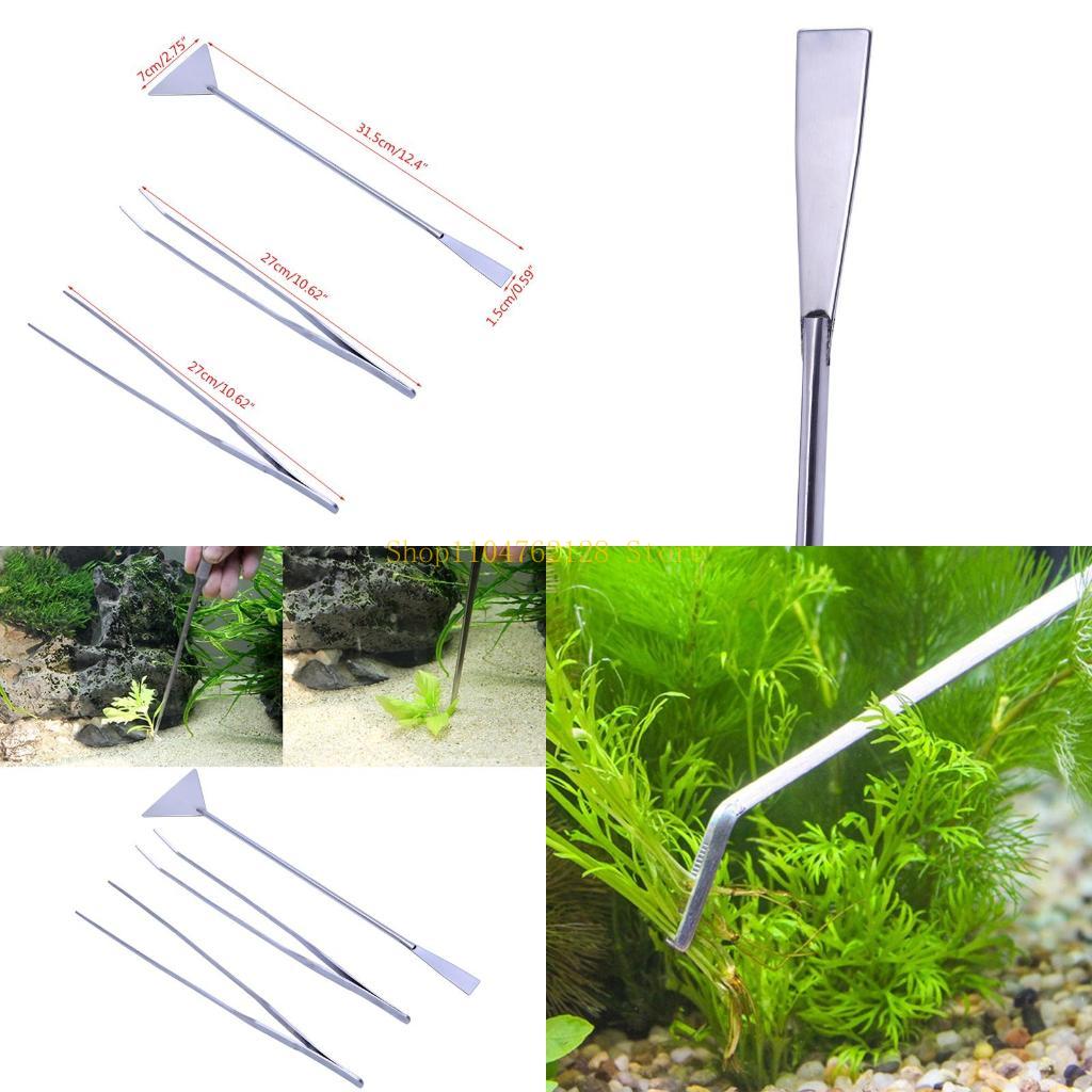 3-Pack Aquarium แหนบไม้พายเครื - Planted Aquarium Starter Kit บทวิจารณ์และราคา