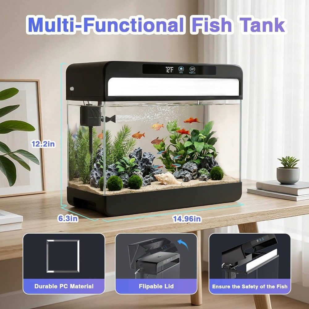 ชุดเริ่มต้นตู้ปลา 3 แกลลอน - ต - Planted Aquarium Starter Kit บทวิจารณ์และราคา