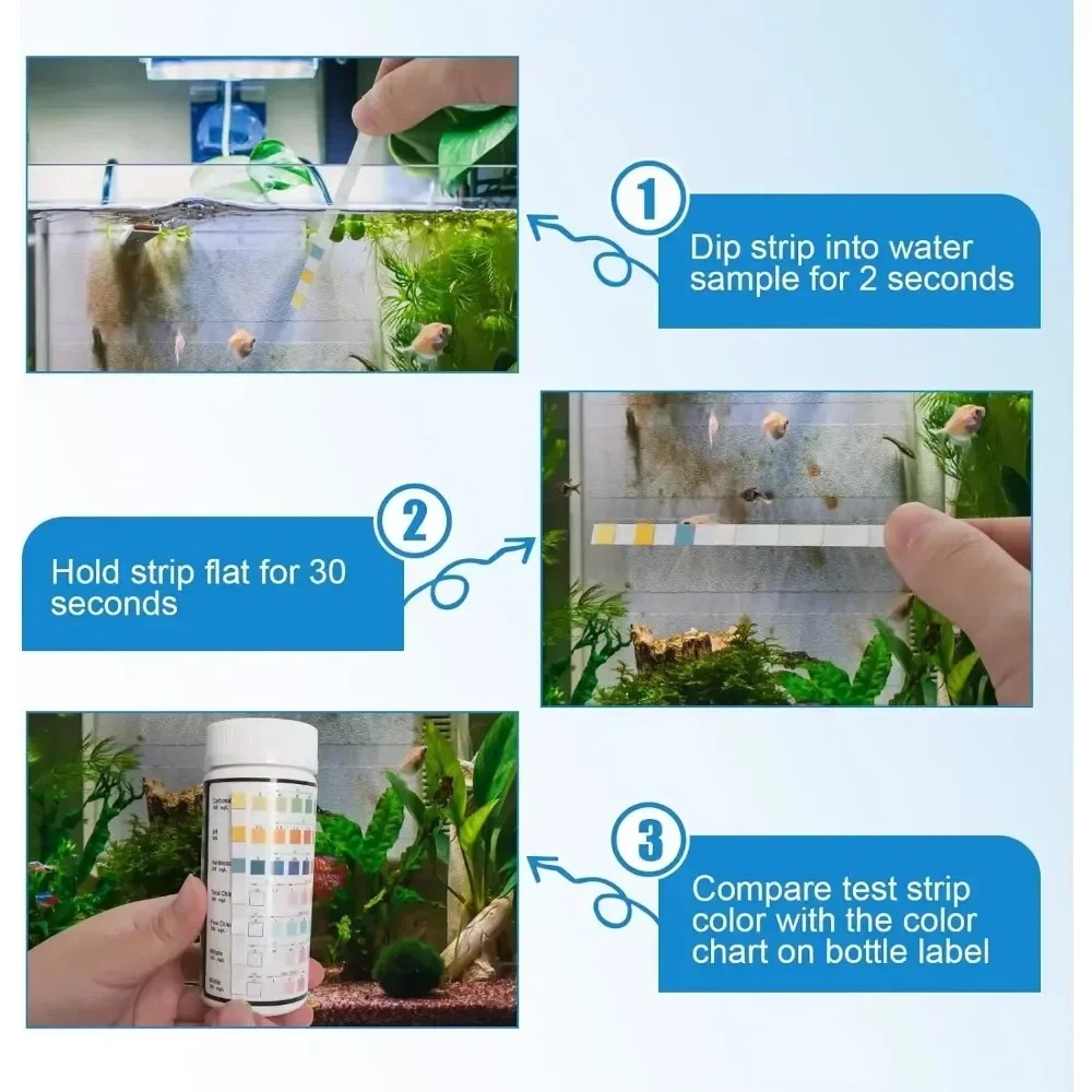 ชุดทดสอบคุณภาพน้ำในตู้ปลา ชุดท - Planted Aquarium Test Kit บทวิจารณ์และราคา