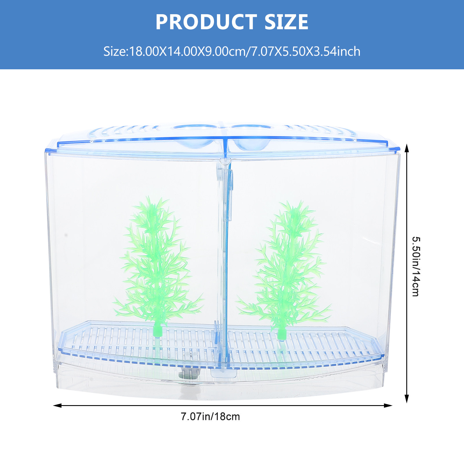 1 ชุดตู้ปลาอะคริลิกใสขนาดเล็กท - Planted Aquarium For Goldfish บทวิจารณ์และราคา